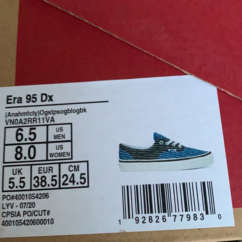 VANS ERA 95 ANAHEIM FACTORY Ogstpsogblogbk WMNS - Picture 15 of 16